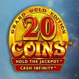 Official Slots logo: 20 Coins Grand Gold Edition by Wazdan at Wyns Casino