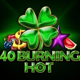 40 Burning Hot logo – Slots by Amusnet Interactive at Wyns Casino