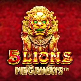 5 Lions Megaways by Pragmatic Play, showcased at wynscasino.eu.com – game logo