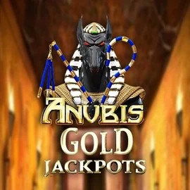 Anubis Gold Jackpots logo by Inspired Gaming at Wyns Casino