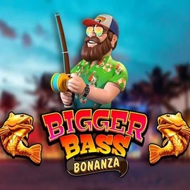Bigger Bass Bonanza logo by Pragmatic Play Wyns Casino