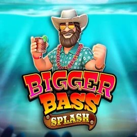Bigger Bass Splash game by Pragmatic Play – logo hosted on Wyns Casino