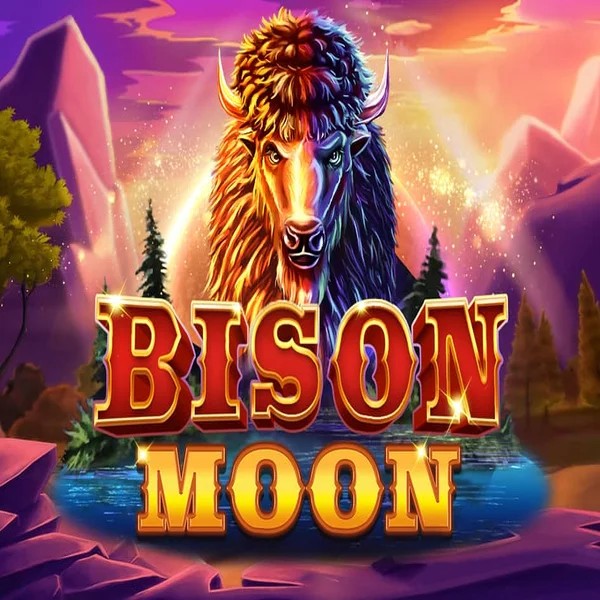 Bison Moon logo – Slots by Northern Lights Gaming at Wyns Casino