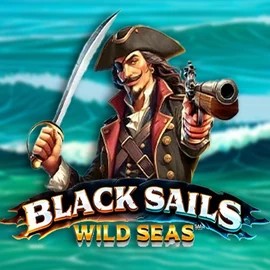 Black Sails Wild Seas online game logo by Infinity Dragon Studios on wynscasino.eu.com