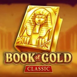 Book of Gold Classic slot logo by Playson at Wyns Casino