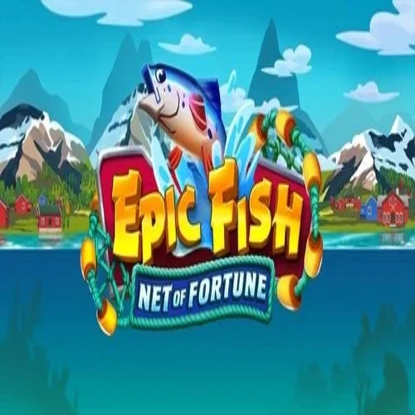 Epic Fish Net of Fortune by Quickspin, showcased at wynscasino.eu.com – game logo