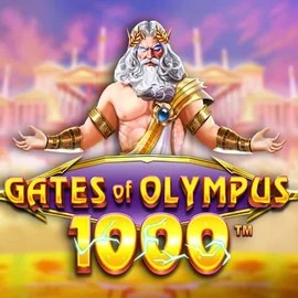 Official Slots logo: Gates of Olympus 1000 by Pragmatic Play at Wyns Casino