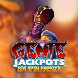 Genie Jackpots: Big Spin Frenzy game by Blueprint Gaming – logo hosted on Wyns Casino