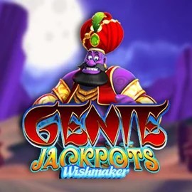 Genie Jackpots Wishmaker logo by Blueprint Gaming at Wyns Casino