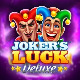 Jokers Luck Deluxe online game logo by Skywind Group on wynscasino.eu.com