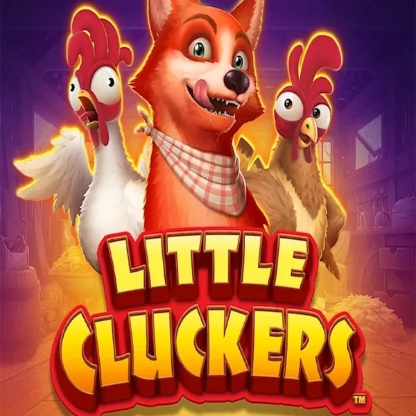 Little Cluckers online game logo by Greentube on wynscasino.eu.com
