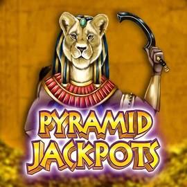 Pyramid Jackpots slot logo by King Show Games at Wyns Casino
