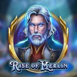 Official Slots logo: Rise of Merlin by Play'n GO at Wyns Casino