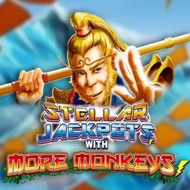 Stellar Jackpots with More Monkeys – slot by Lightning Box Game, featured at wynscasino.eu.com