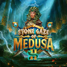 Official Slots logo: Stone Gaze of Medusa 2 by Stakelogic at Wyns Casino