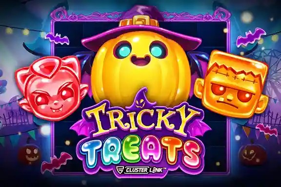 Play the Tricky Treats slot by Push Gaming on Wyns Casino