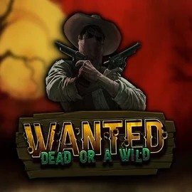Wanted Dead or a Wild by Hacksaw Gaming, showcased at wynscasino.eu.com – game logo