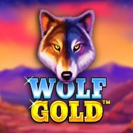Wolf Gold slot icon by Pragmatic Play, available at Wyns Casino